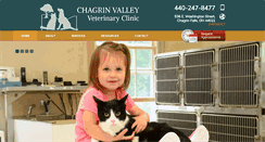 Desktop Screenshot of chagrinvalleyvet.com